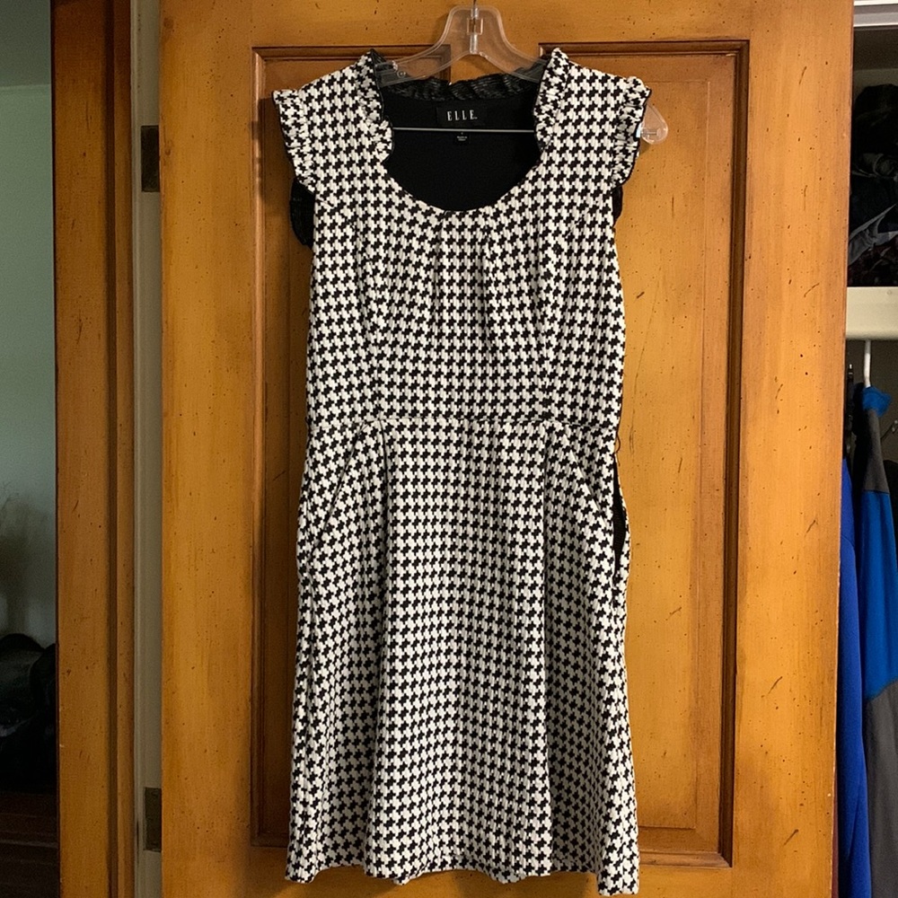 Black and White pattern summer dress